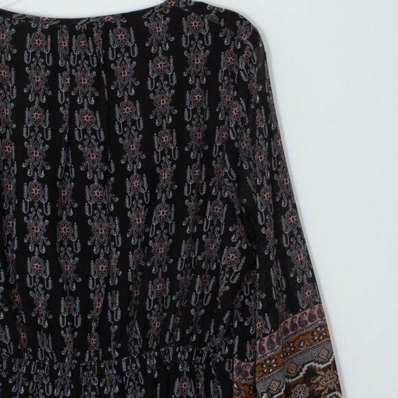 Madewell Lace Up Mini Dress in Burnished Floral  Womens Size 12 - Picture 11 of 11